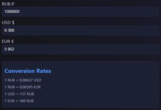 Currency Calculator