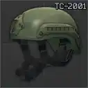 Ammo: MSA ACH TC-2001 MICH Series helmet (Olive Drab)