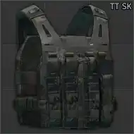 Ammo: Tasmanian Tiger SK plate carrier (MultiCam Black)