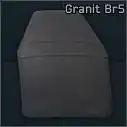 Ammo: Granit Br5 ballistic plate