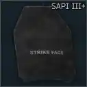 Ammo: SAPI level III+ ballistic plate