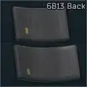 Ammo: 6B13 custom ballistic plates (Back)