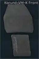 Ammo: Korund-VM-K ballistic plates (Front)