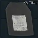 Ammo: Kiba Arms Titan ballistic plate