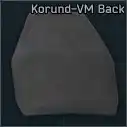 Ammo: Korund-VM ballistic plate (Back)