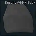 Ammo: Korund-VM-K ballistic plate (Back)