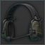 Ammo: Peltor ComTac V headset (OD Green)