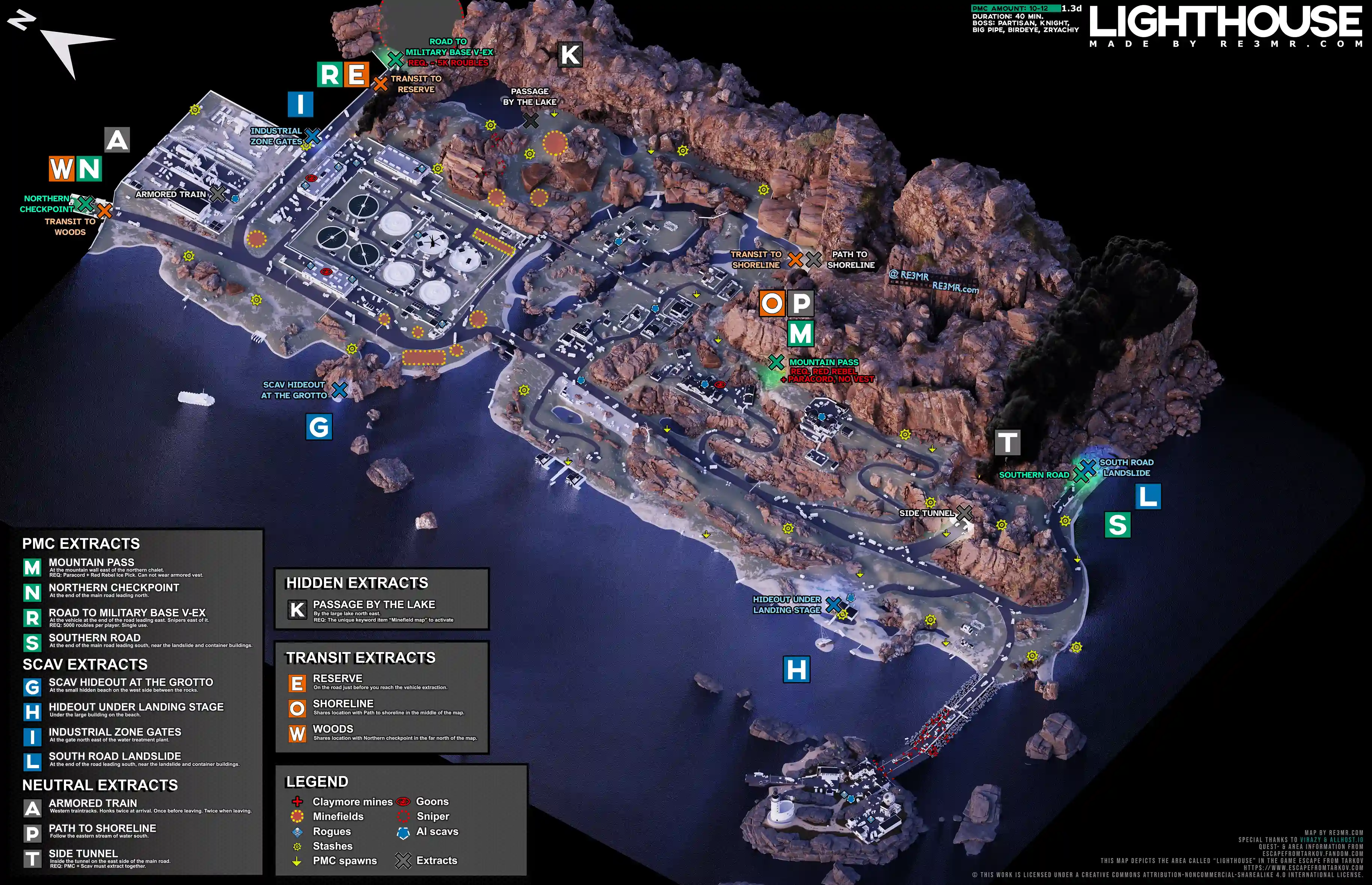 Lighthouse Map