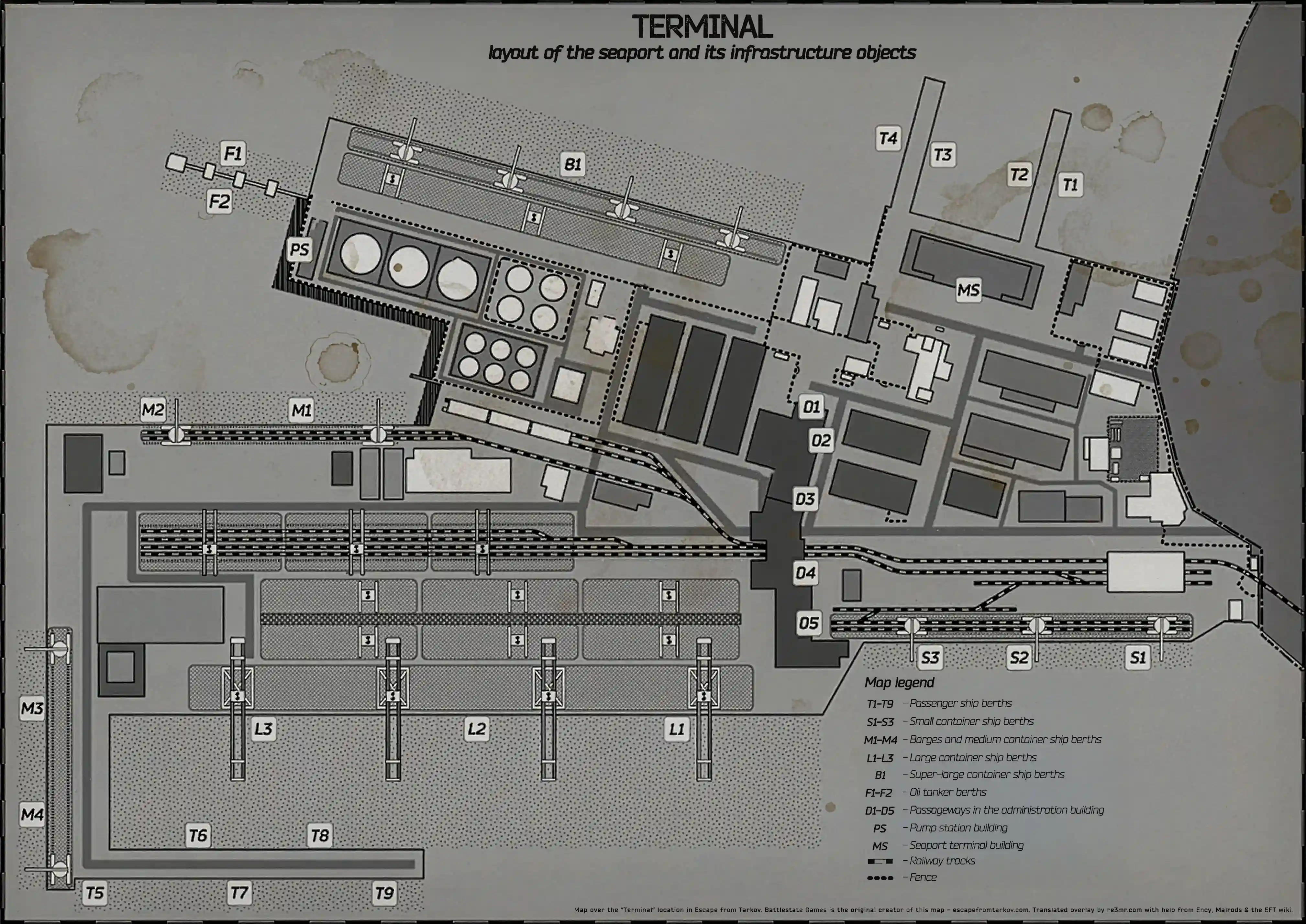 Terminal Map